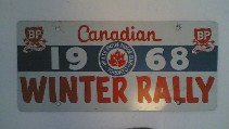 Canadian Winter Rally 1968